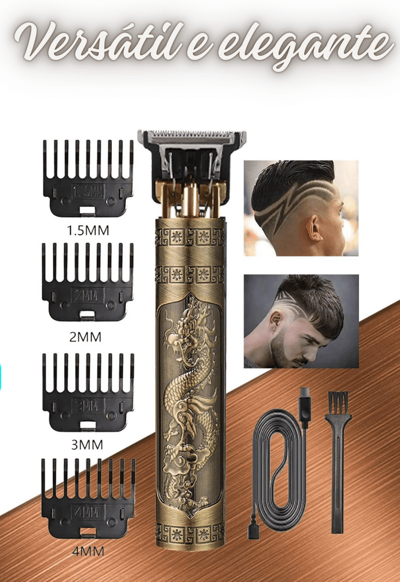 Máquina de corte elétrica para homens, cortador de cabelo, barbeador profissional
